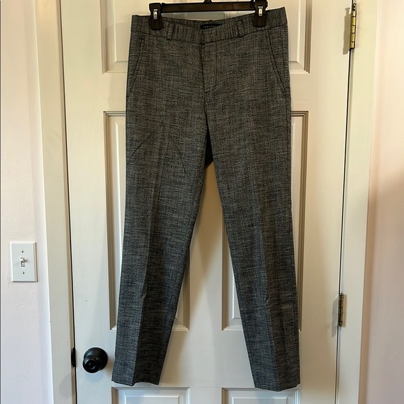 Banana Republic Micro Houndstooth Ryan Style Trouser Dress Pants - Size 4 - Picture 1 of 11
